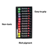 Oil Pastels Large - Pack of 12 - Modern Teaching Aids NZ