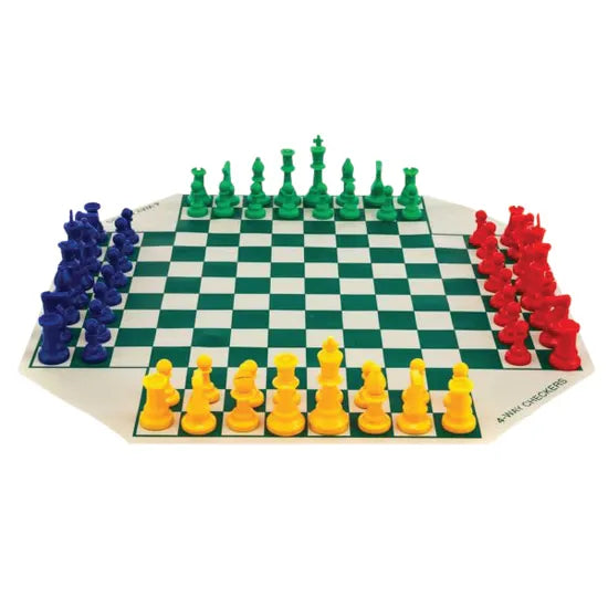 Chess Octagon Board 4 Player Set - Modern Teaching Aids NZ