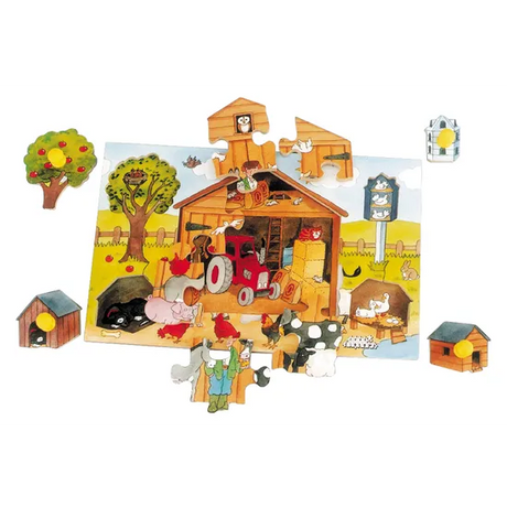 Farmyard Puzzle - 10 Pieces - Modern Teaching Aids NZ