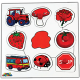 Colour Peg Puzzles Set of 4 - Modern Teaching Aids NZ