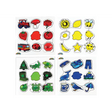 Colour Peg Puzzles Set of 4 - Modern Teaching Aids NZ