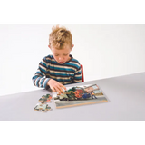 Recycle Collection Tray Puzzle 12 Pcs - Modern Teaching Aids NZ