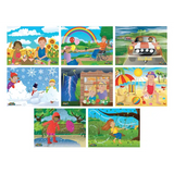 Weather Jigsaws set of 8 - Modern Teaching Aids NZ