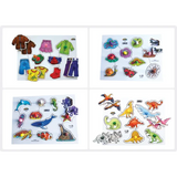 Assorted Peg Puzzle Set of 4 - Modern Teaching Aids NZ