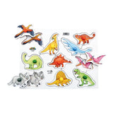 Dinosaur Big Peg Puzzle 10pc - Modern Teaching Aids NZ