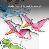Dinosaur Big Peg Puzzle 10pc - Modern Teaching Aids NZ