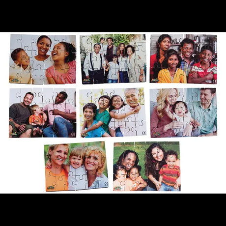 Modern Families Set of 8 - Modern Teaching Aids NZ