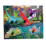 Dinosaur Fossil Puzzle - 5 Pieces - Modern Teaching Aids NZ