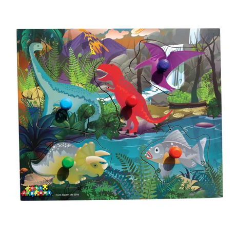 Dinosaur Fossil Puzzle - 5 Pieces - Modern Teaching Aids NZ