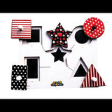 Black & White Shapes Peg Puzzle 5pc - Modern Teaching Aids NZ