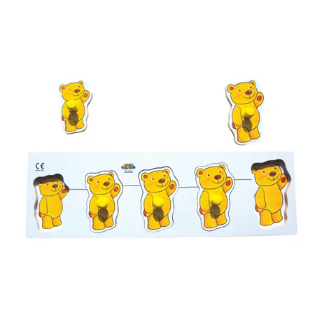 Teddy Sorting Board 5pc - Modern Teaching Aids NZ