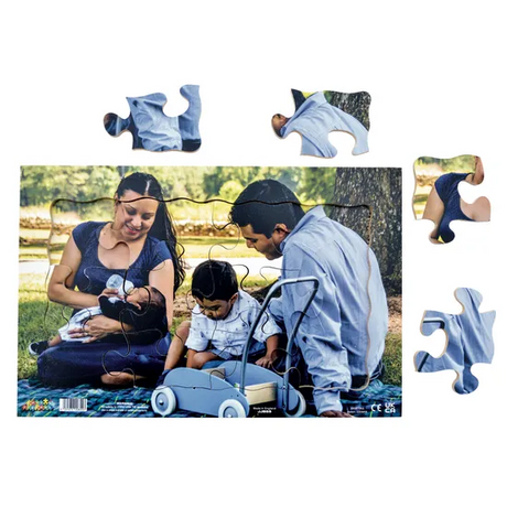 Family Picnic Puzzle 12pc - Modern Teaching Aids NZ