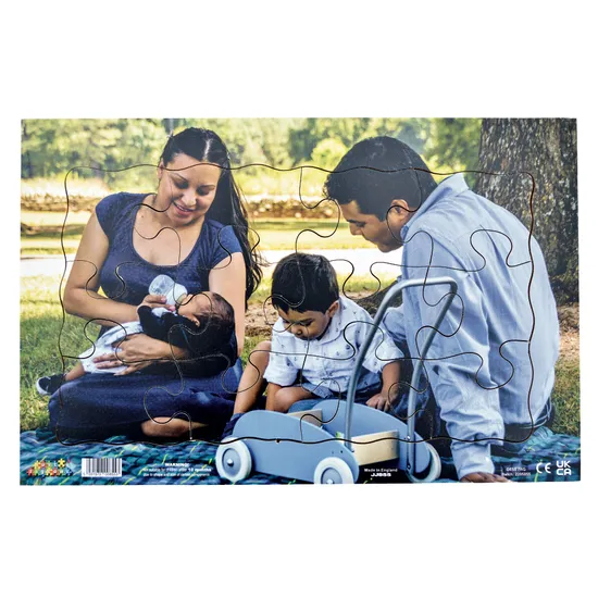 Family Picnic Puzzle 12pc - Modern Teaching Aids NZ