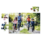 Family Bike Ride Puzzle 12pc - Modern Teaching Aids NZ