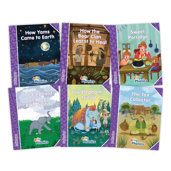Jolly Phonics Folktales Readers Level 5 - Modern Teaching Aids NZ