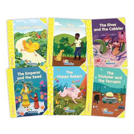 Jolly Phonics Folktales Readers Level 2 - Modern Teaching Aids NZ