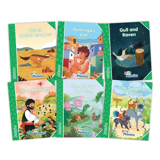 Jolly Phonics Folktales Readers Level 3 - Modern Teaching Aids NZ