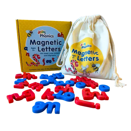 Jolly Phonics Magnetic Letters Tub - Pack of 106pcs