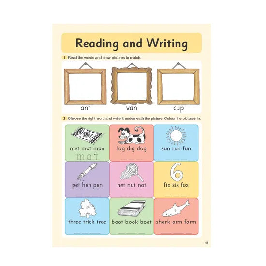 Jolly Phonics Pupil Book 1 Print - Modern Teaching Aids NZ