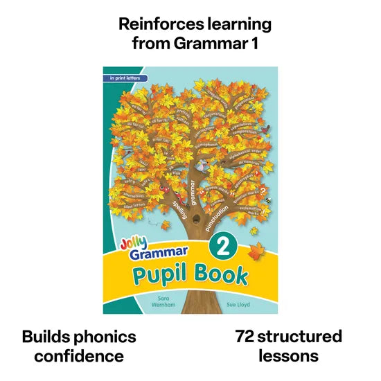 Jolly Grammar Pupil Book Print 2 - Modern Teaching Aids NZ