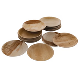 Palm Leaf Eco Plate 18 cm - Pack of 25 - Modern Teaching Aids NZ