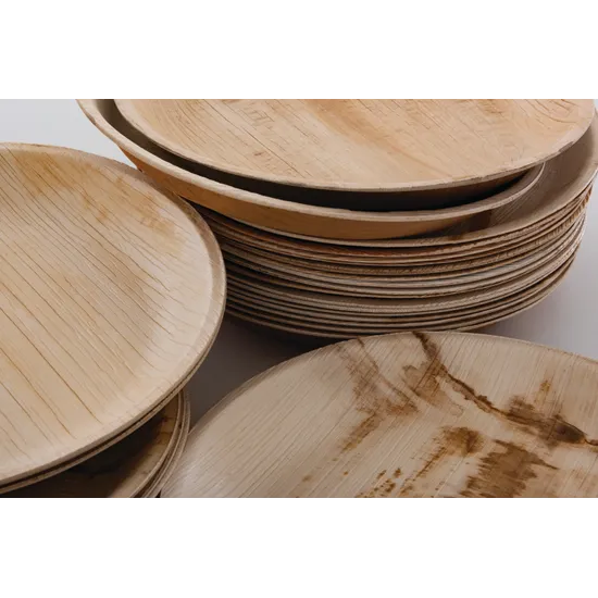 Palm Leaf Eco Plate 25 cm - Pack of 25 - Modern Teaching Aids NZ