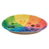 Palm Leaf Eco Plate 25 cm - Pack of 25 - Modern Teaching Aids NZ