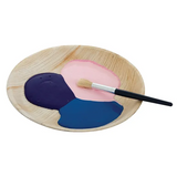 Palm Leaf Eco Plate 25 cm - Pack of 25 - Modern Teaching Aids NZ