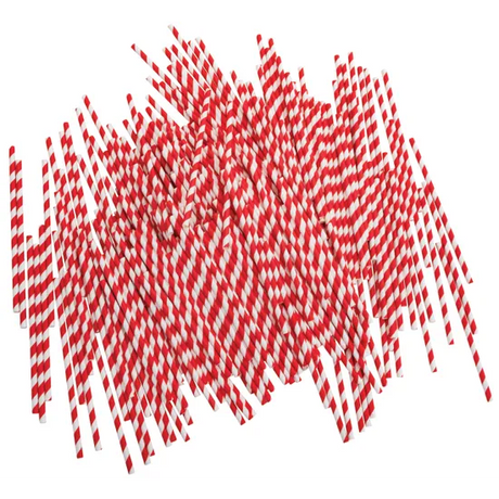 Christmas Eco Paper Straws - Pack of 250 - Modern Teaching Aids NZ