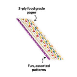 Assorted Paper Straws - Pack of 500 - Modern Teaching Aids NZ