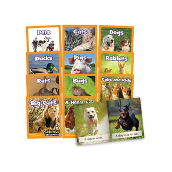 Science Decodables - Phase 2 Letter Sounds - Modern Teaching Aids NZ