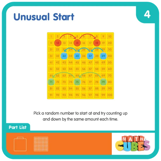 Math Cubes - Hundreds Board - Modern Teaching Aids NZ