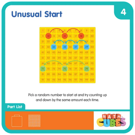 Math Cubes - Hundreds Board - Modern Teaching Aids NZ