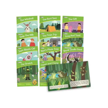 Decodable Reader - Blends Fict Ph 4 Set 2 - Modern Teaching Aids NZ