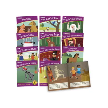 Decodable Reader - Vowel Sounds Fict Ph 5 Set 2 - Modern Teaching Aids NZ