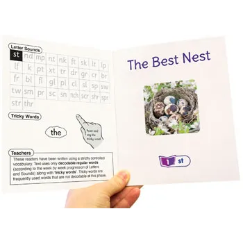 Decodable Reader - Blends Non-Fict Ph 4 Set 2 - Modern Teaching Aids NZ