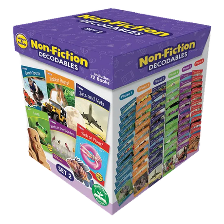 Decodable Readers Non-Fiction Set 2 Library - Modern Teaching Aids NZ