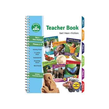 Decodable Readers Set 1 Non-Fiction Teacher Book - Modern Teaching Aids NZ