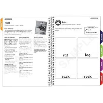 Decodable Readers - Science Teacher Book - Modern Teaching Aids NZ