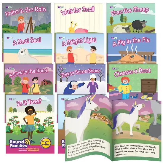 Sound Families Long Vowel Fiction Phase 5.5 - Modern Teaching Aids NZ