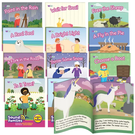 Sound Families Long Vowel Fiction Phase 5.5 - Modern Teaching Aids NZ