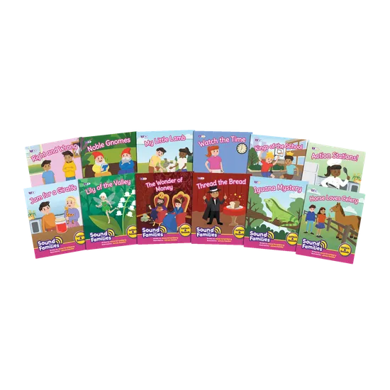 Sound Families Consonants Fiction Phase 5.5 - Modern Teaching Aids NZ