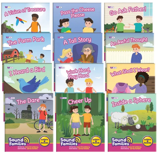 Sound Families R-controlled Fiction Phase 5.5 - Modern Teaching Aids NZ