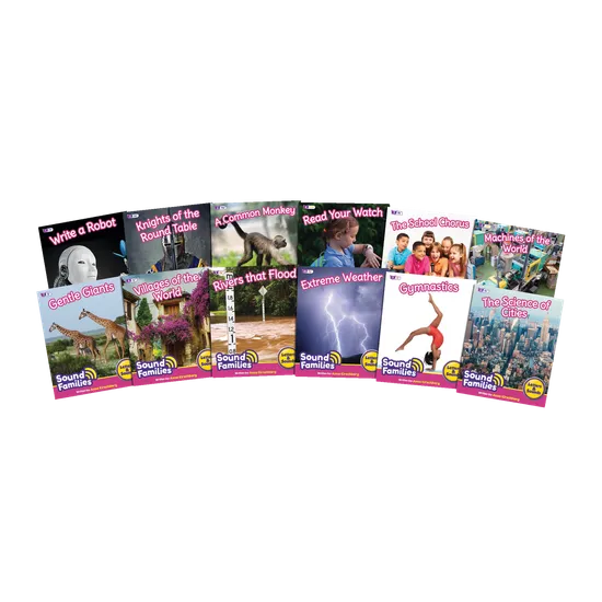 Sound Families Consonants Non-Fiction Phase 5.5 - Modern Teaching Aids NZ