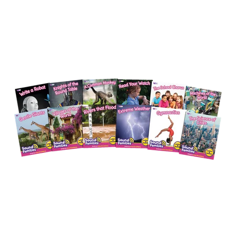 Sound Families Consonants Non-Fiction Phase 5.5 - Modern Teaching Aids NZ