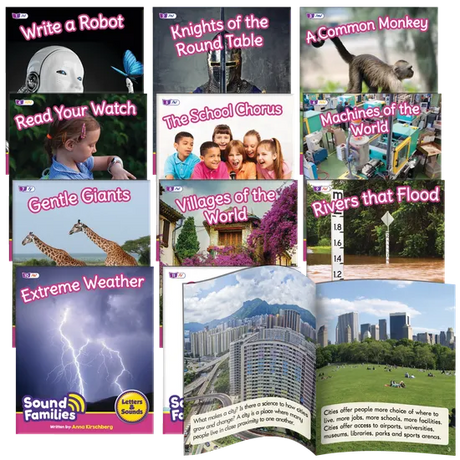 Sound Families Consonants Non-Fiction Phase 5.5 - Modern Teaching Aids NZ