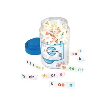 Word Builders Tri-Blocks Tub - Modern Teaching Aids NZ