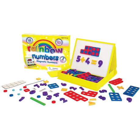 Rainbow Numbers Magnetic Maths Set - Modern Teaching Aids NZ