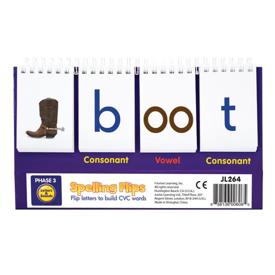 Spelling Flips - Modern Teaching Aids NZ