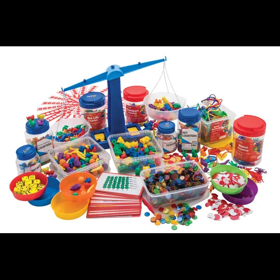 Counters & 50 Counter Activities Kit - Modern Teaching Aids NZ